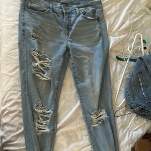 women’s american eagle jeans size 8 long